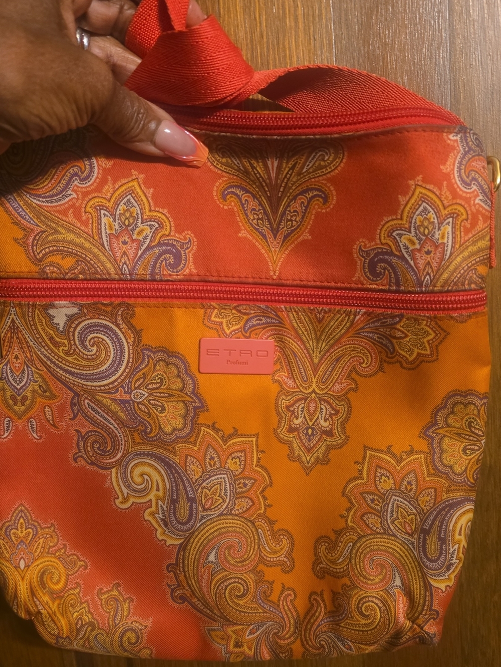 Etro canvas crossbody
